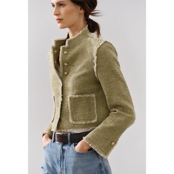 ZARA Textured Jacket NWT - Picture 1 of 16